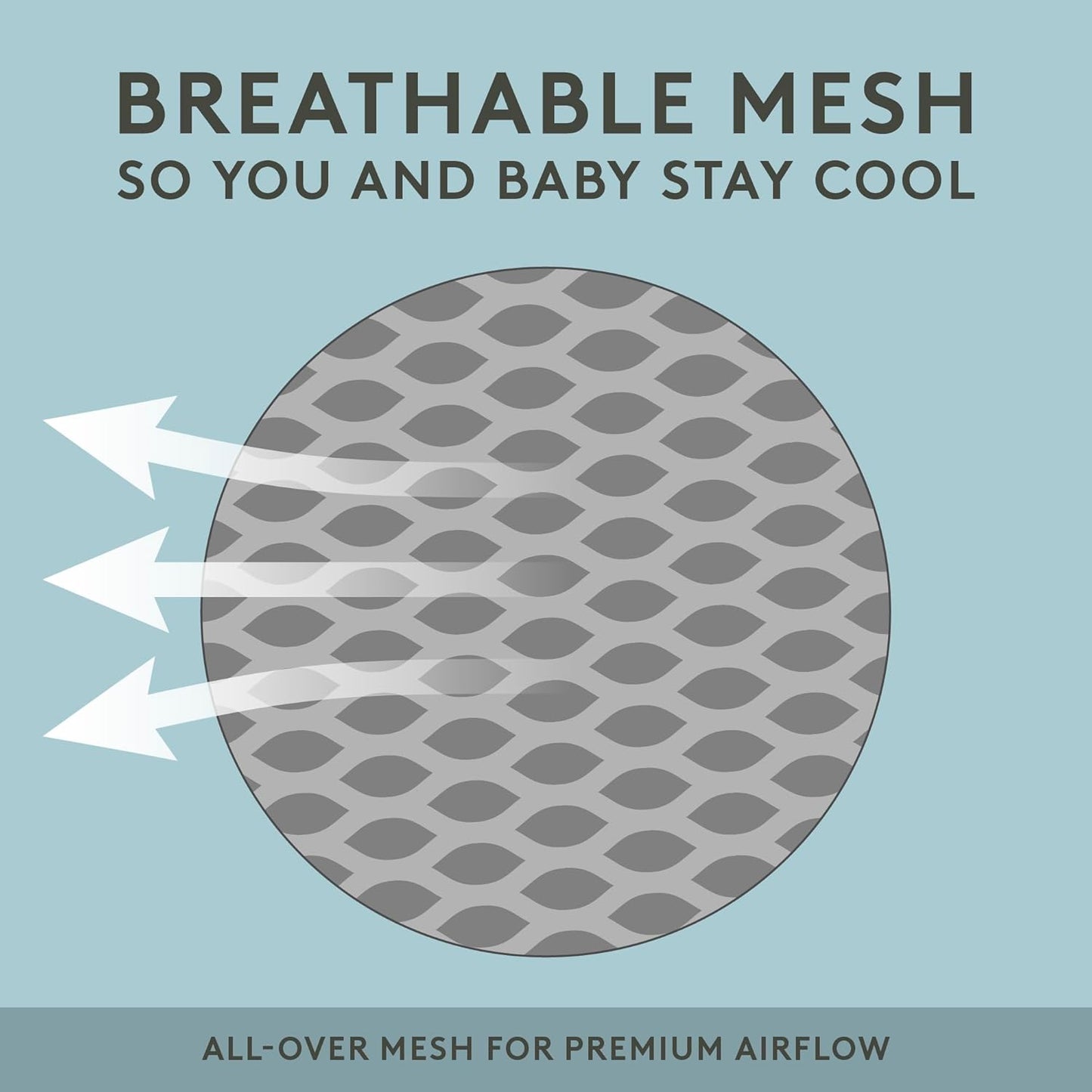 Baby Tula Explore Carriers - Breathable Baby Carrier Newborn to Toddler - Adjustable Toddler Carrier - Multiple Ergonomic Positions Front and Back - Ergonomic Fit for 7-45 lb - Mesh, Land Before