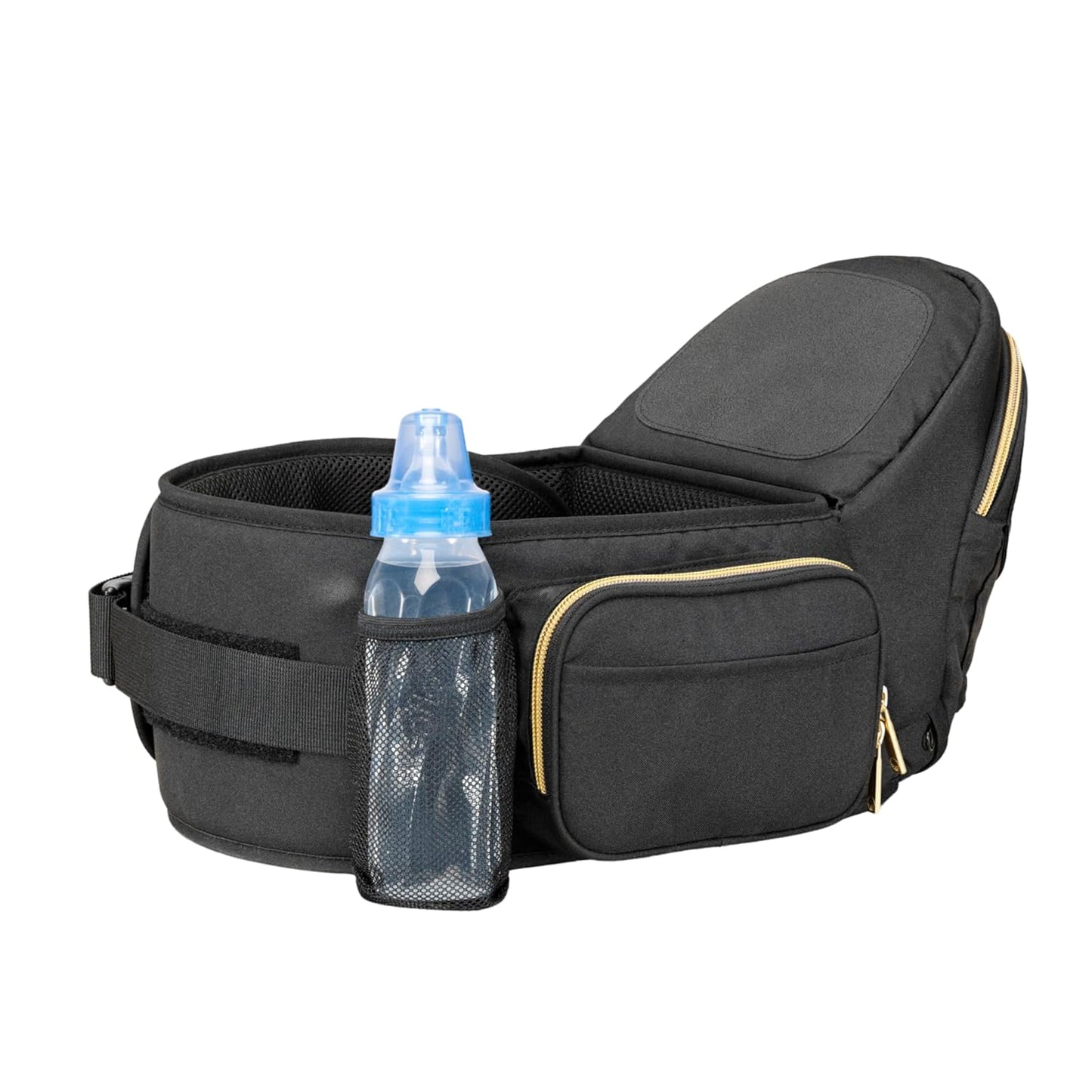 Tushbaby The Original Premium Quality Hip Seat Carrier – Safety-Certified Baby & Toddler Carrier with Secure Safety Buckles, No-Flimsy-Foam Design, Storage Pockets & Nursing Pillow. 0–3 yrs