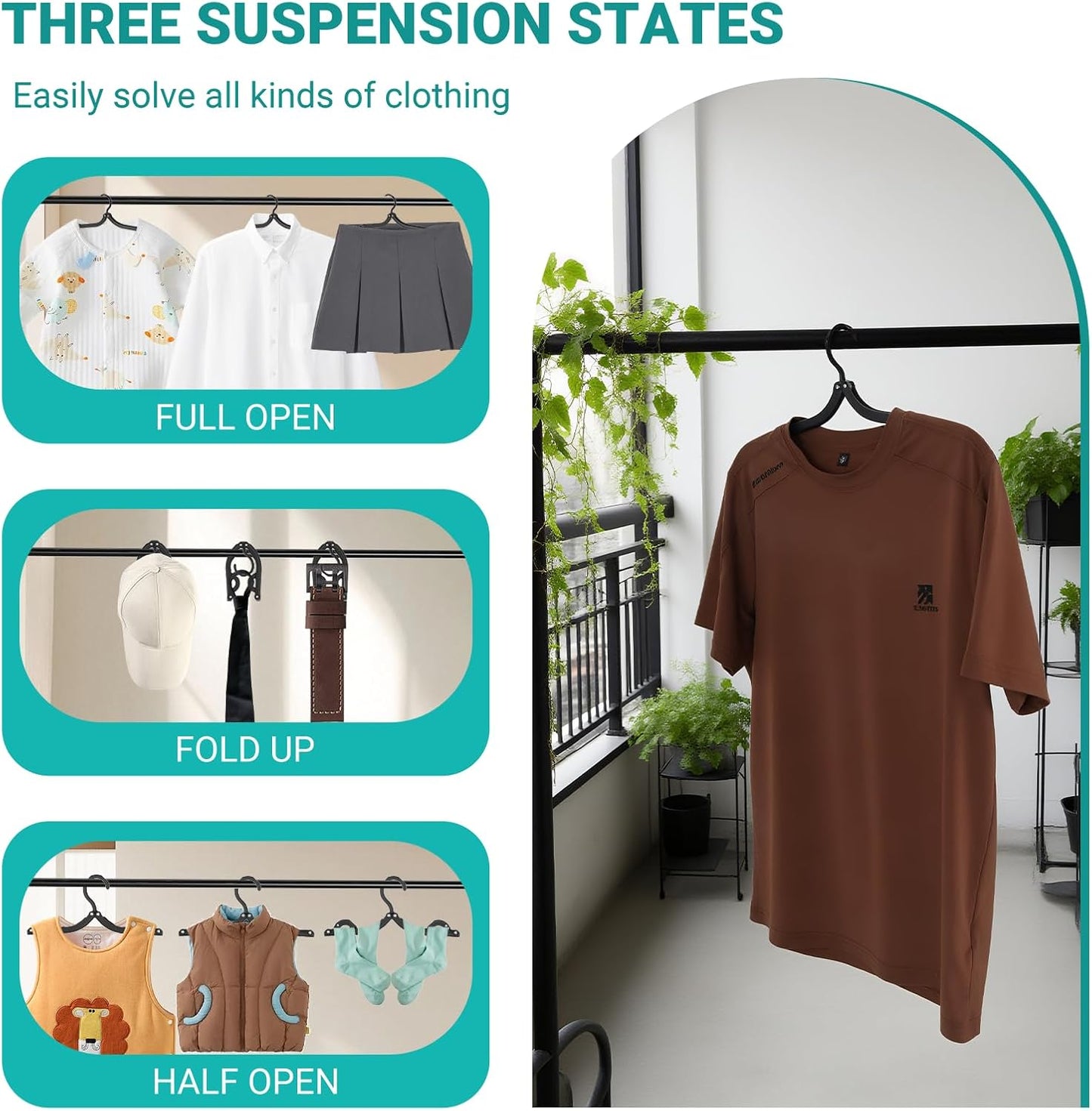 10Travel Hangers Foldable,Folding for Travtravel Hangerscruise Essentials , 2025 Upgraded Folding Travel, Foldable for Suitcaseeling Travel Hangers (Black)