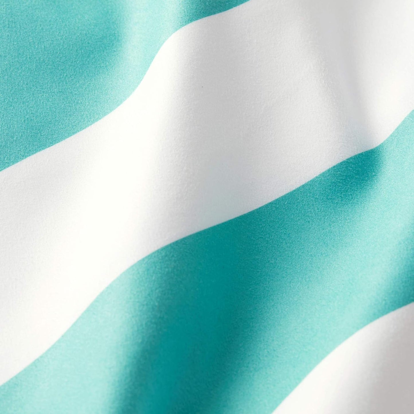 Emerald Microfiber Beach Towel by Laguna Beach Textile Co - Sand Free, Light Weight Striped Pool Towel - Perfect for Yoga, Gym, Beach, Pool - Extra Large, 35" x 75" - Aqua Blue