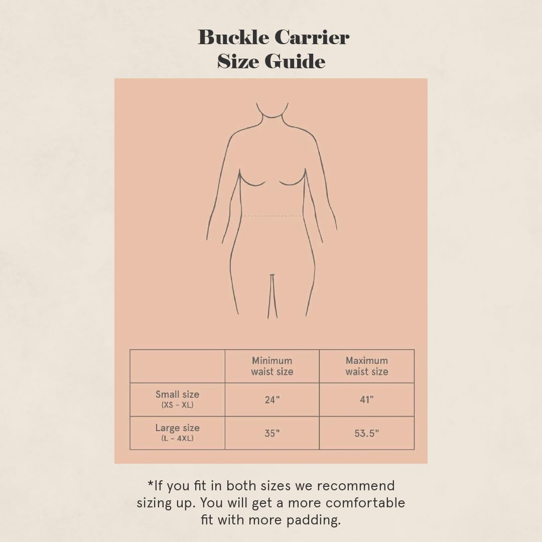 WildBird - Aerial Carrier - 7 to 45 lbs - for Moms, Dads & Caregivers - 100% Natural European Linen Fibers - Versatile & Adjustable - Small Size - Sparrow Fabric