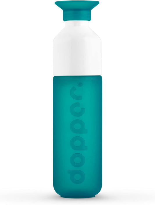 Preserve Dopper Water Bottle, 15.25 Ounce, Tidal Teal