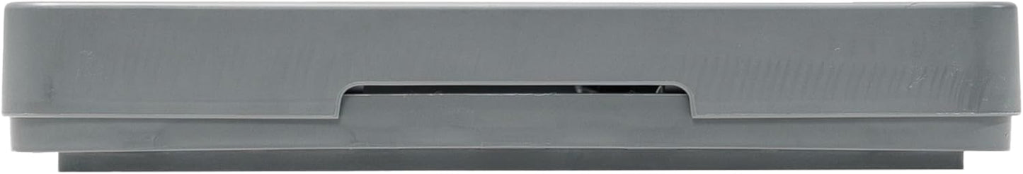 Clax® crate | folding box | basket | 48 qt (12 gal) | grey