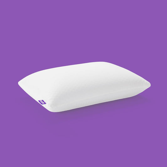 Purple Harmony Pillow - Standard - Medium, Greatest Pillow Ever Invented, 360º Hex Grid & Talalay Latex Core - No Pressure Support, Stays Cool, Luxurious Comfort