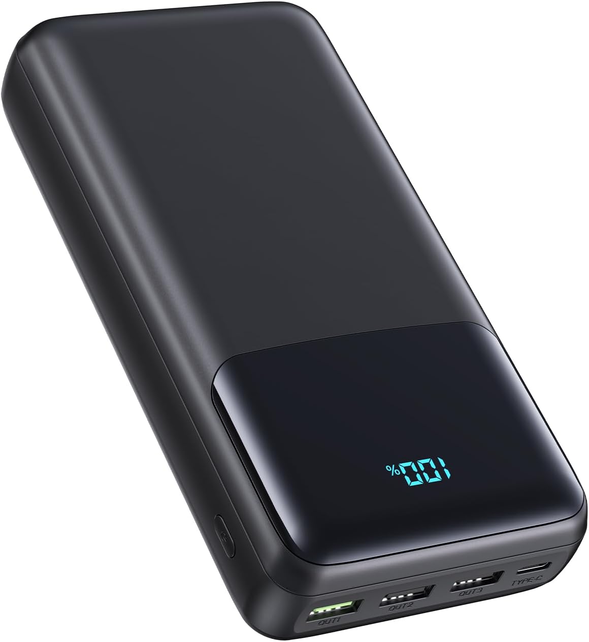 Portable Charger Power Bank 50000mAh, USB-C PD 30W and QC 4.0 Fast Charging External Battery Pack with 4 Outputs & 2 Inputs, Digital Display Phone Charger for iPhone 15/14/13/12/11, Samsung, Android