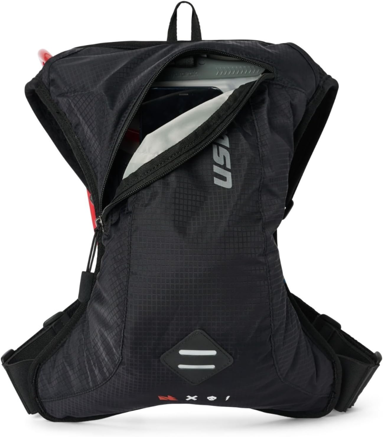 USWE Outlander XC Hydration Pack, Running, Hiking Hydration Backpack with Water Bladder (1.5L/50oz), Hydropack for Men & Women, Backpack Gear & Equipment for Cycling, MTB