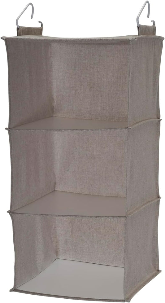 Household Essentials 3 Shelf Hanging Closet Organizer