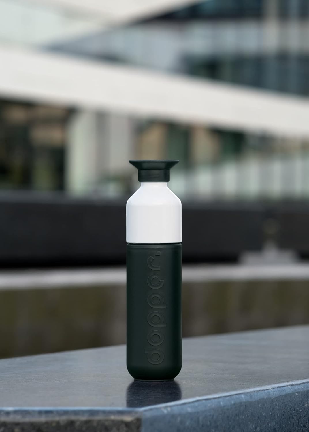 Preserve Dopper Water Bottle, 15.25 Ounce, Dark Spring