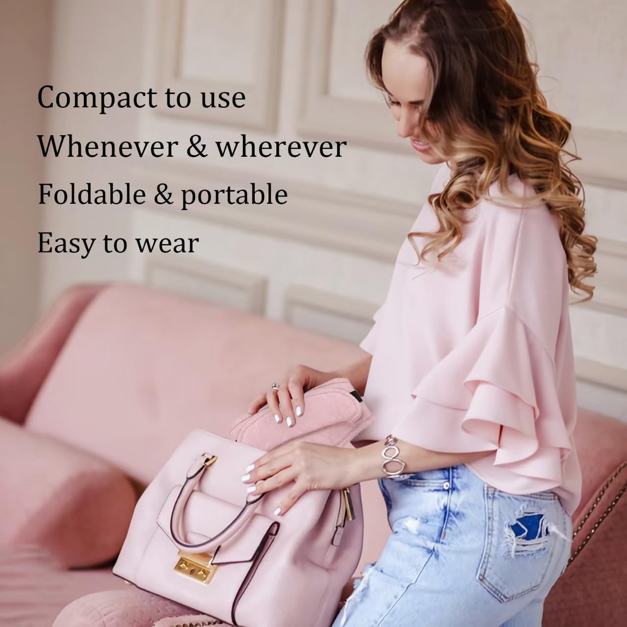 Easy to Wear Baby Sling Carrier - Compact Toddler Carrier with Adjustable Strap, Soft Padding, Non-Slip Hip Seat for Infants and Toddlers (7-44 LBS, 6-48 Months)