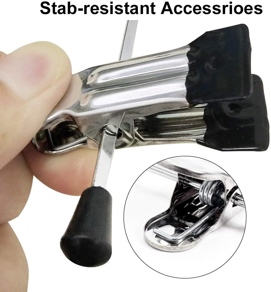 NORTHERN BROTHERS Pants Hangers 50 Pack, Skirt Hangers with Clips Shorts Hanger Closet Heavy Duty Clothes Hangers for Trousers Shirt Jeans Slim Hangers for Women Men