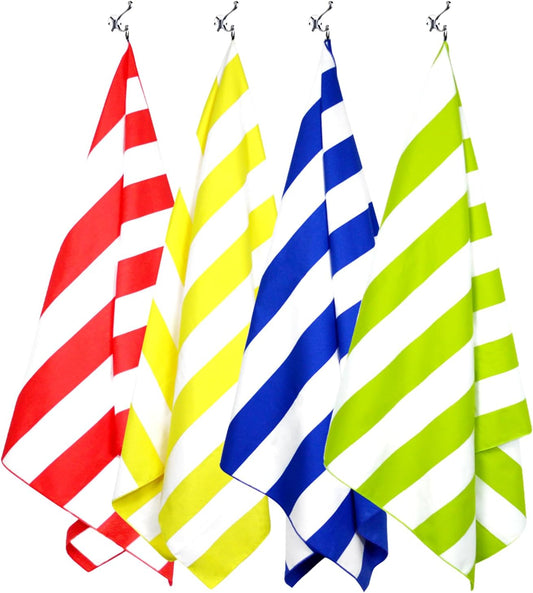 Your Choice Microfiber Quick Dry Sand-Free Beach Towel for Adults & Kids (67x35 Inch, 60x30 Inch) - Oversized, Compact, Lightweight, Absorben