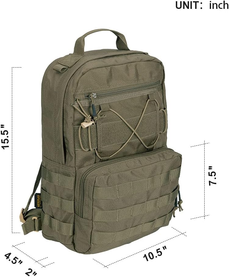 EXCELLENT ELITE SPANKER Outdoor Hydration Backpack Bundle Packs Water Bladder Carrier for 3L Water Bladder