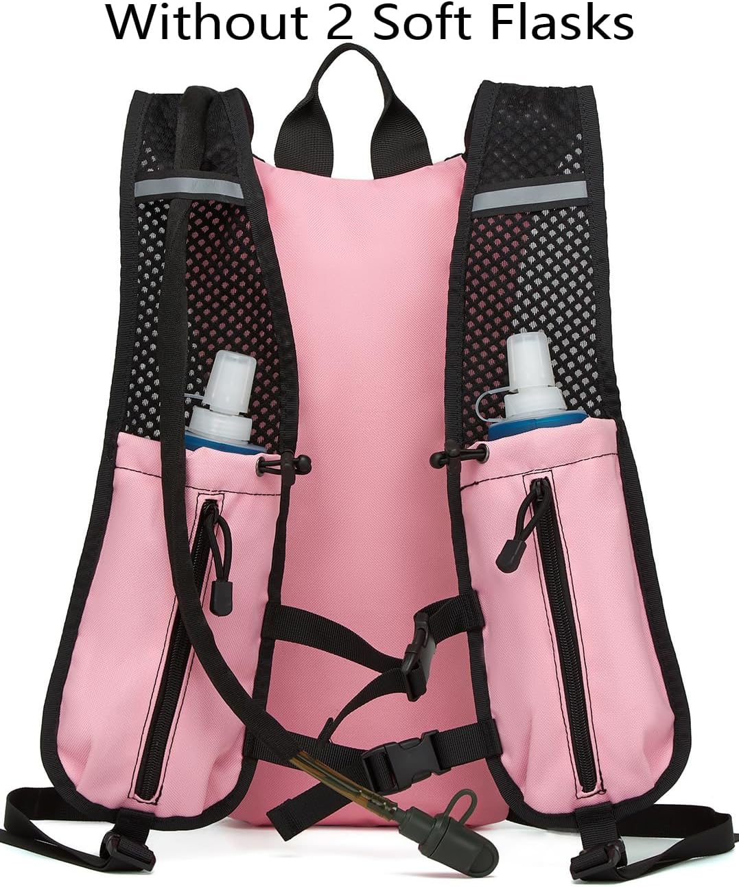 ATBP Running Hydration Vest Pack Thermal Insulation 3L TPU Water Bladder Tactical Backpack Bag for Cycling Hiking Daypack Men & Women