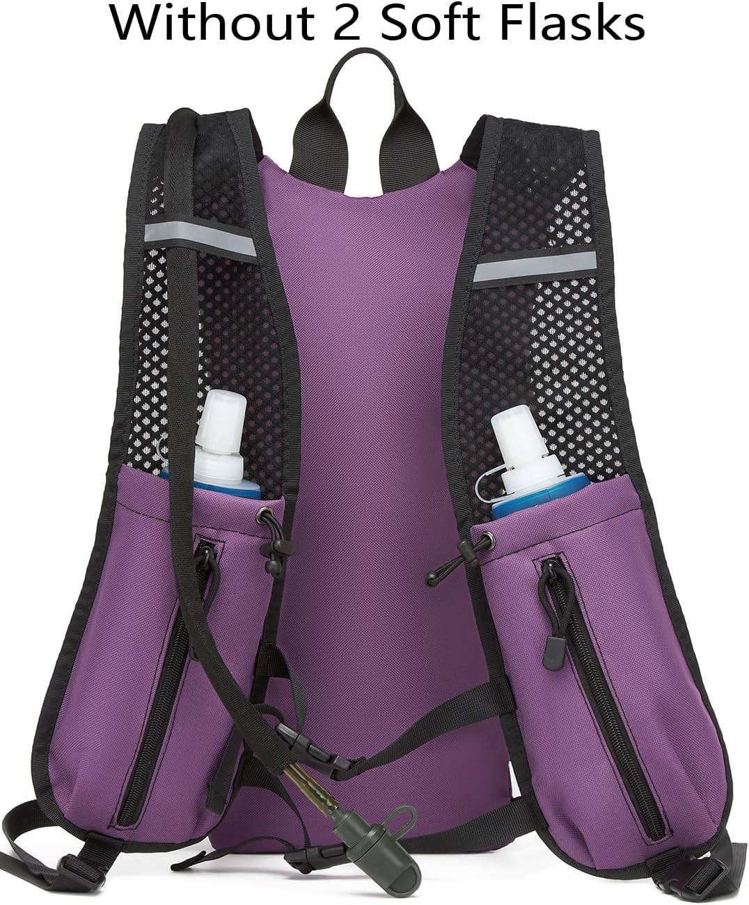 ATBP Running Hydration Vest Pack Thermal Insulation 3L TPU Water Bladder Tactical Backpack Bag for Cycling Hiking Daypack Men & Women