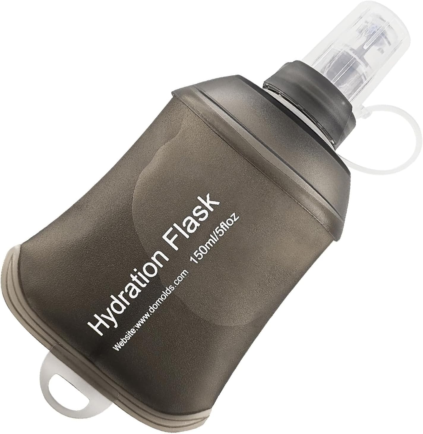 AXEN Soft Flask TPU Foldable Running Hydration Flask, Soft Collapsible Water Bottle for Hydration Pack Cycling Marathon Running Hiking