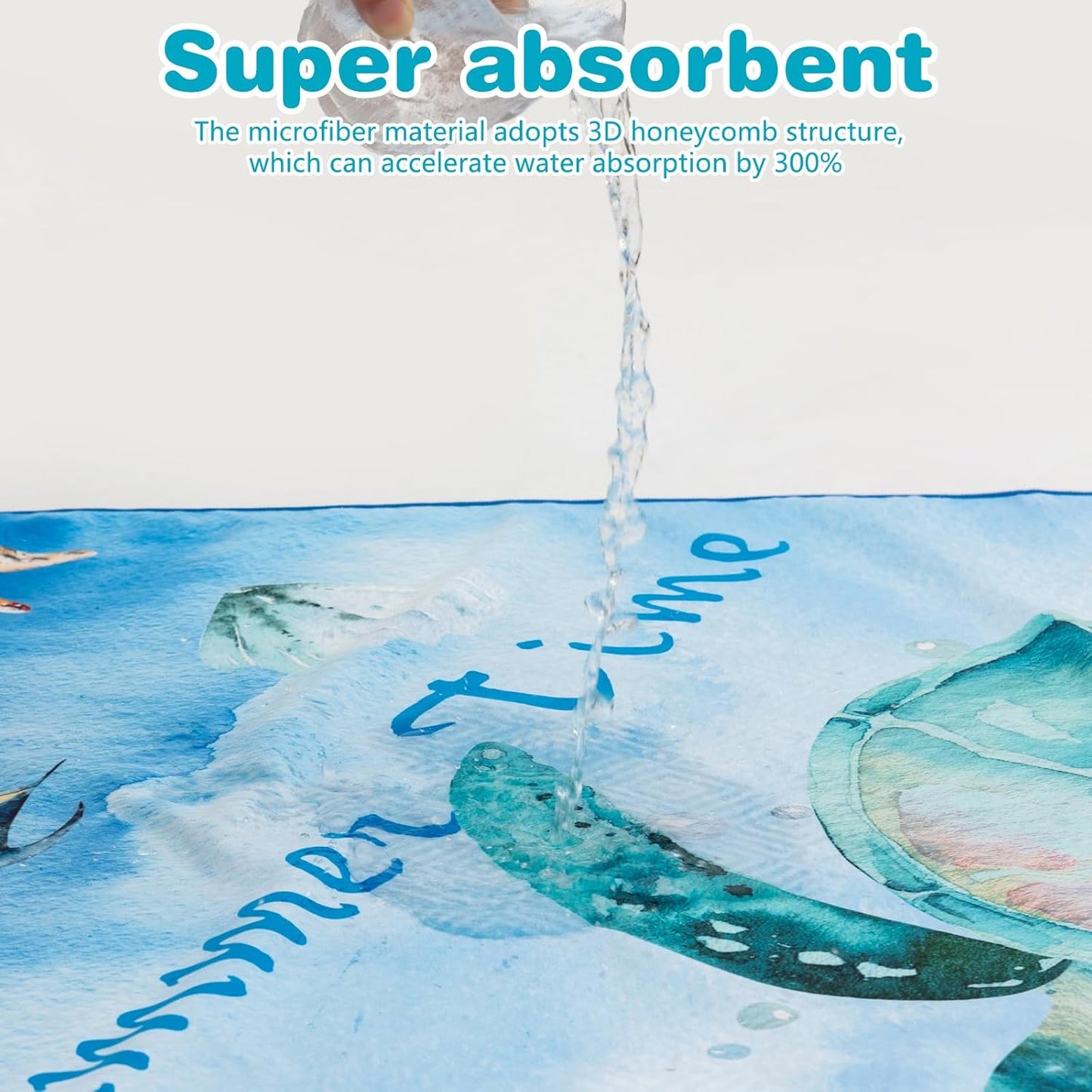 PY SUPER MODE Beach Towel - 75 x 35 inches Quick Dry Microfiber Beach Towels Oversized, Lightweight Soft and Absorbent Pool Towel Suitable for Swimming Camping for Adults