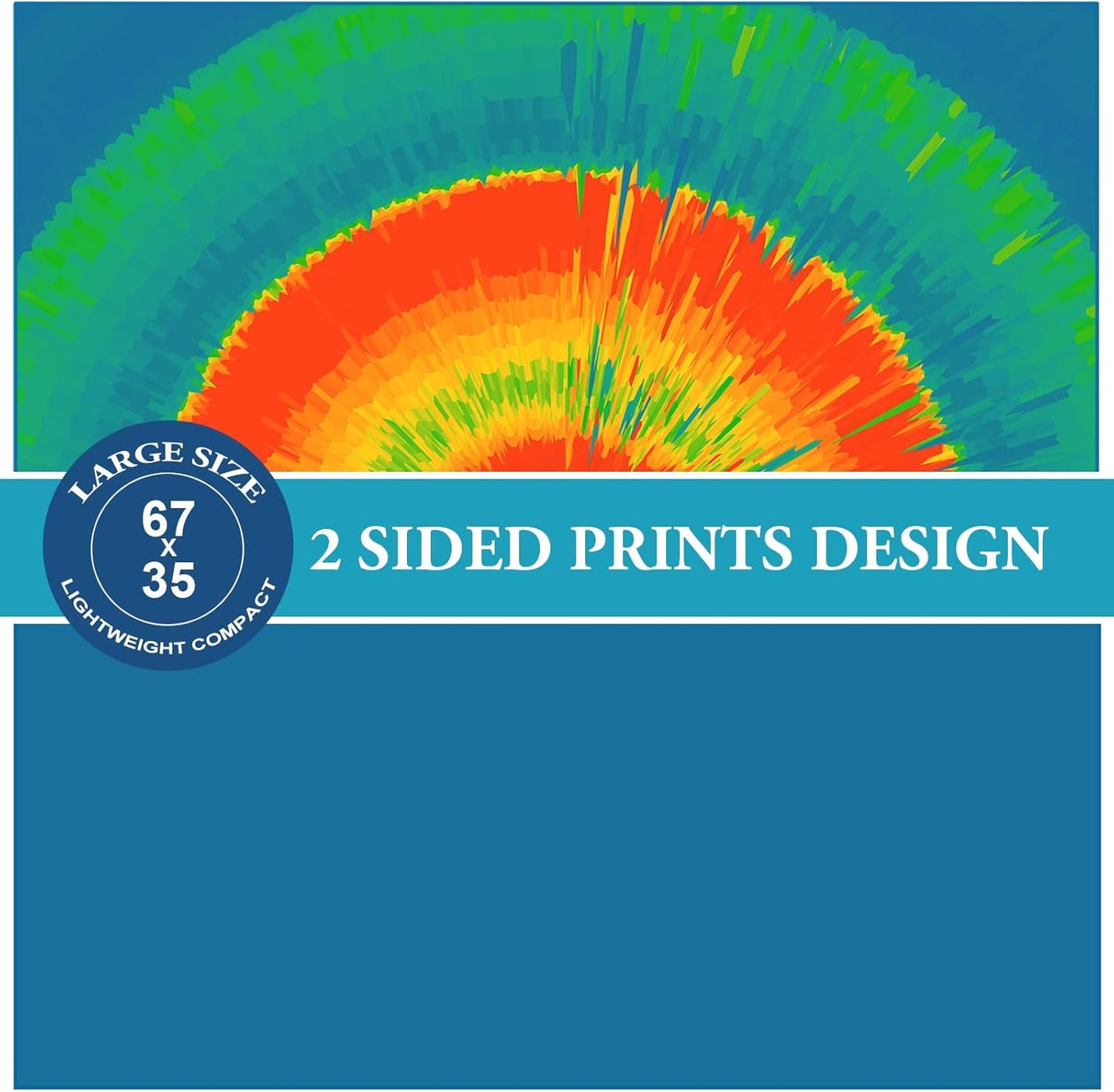 Your Choice Microfiber Quick Dry Sand-Free Beach Towel for Adults & Kids (67x35 Inch, 60x30 Inch) - Oversized, Compact, Lightweight, Absorben