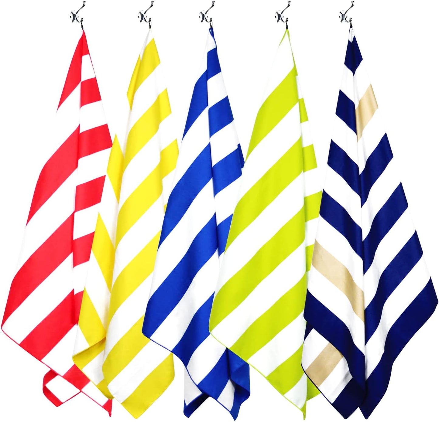 Your Choice Microfiber Quick Dry Sand-Free Beach Towel for Adults & Kids (67x35 Inch, 60x30 Inch) - Oversized, Compact, Lightweight, Absorben