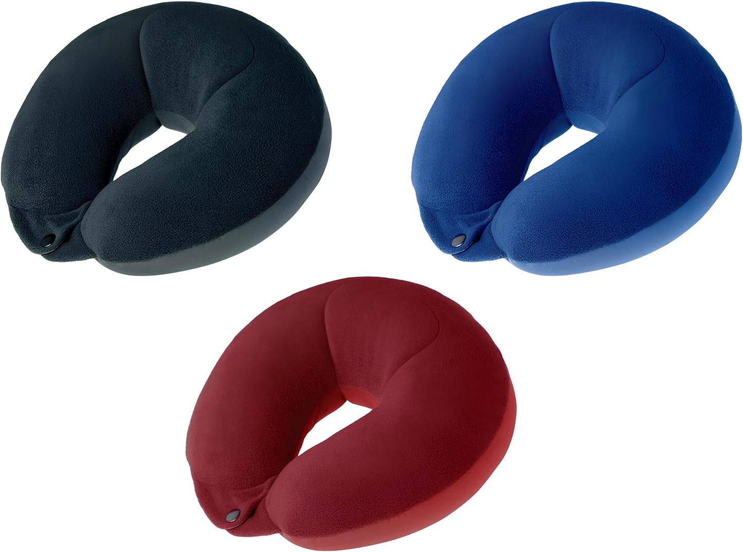 Classic Bean Sleeper, Comfortable Travel Pillow Filled with Micro Polybeans, Neck Pillow for Uninterrupted Sleep, Ideal for Airplane, Bus, Car, and Train, Travel Essentials, Assorted Colors