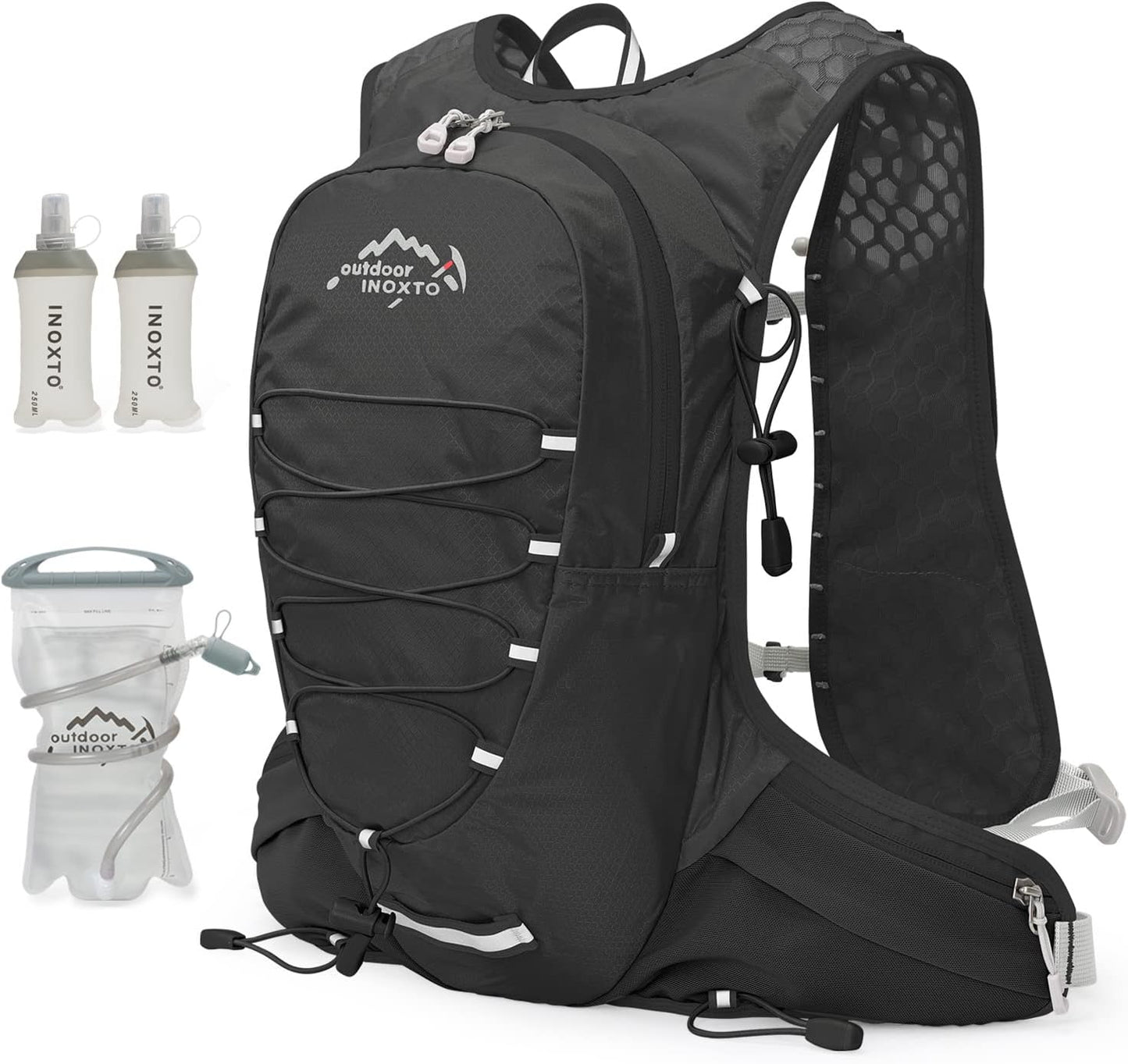 Running Hydration Vest for Men Women Water Backpack for Running 3L Running Hydration Pack for Trail Running Marathon Race Hiking