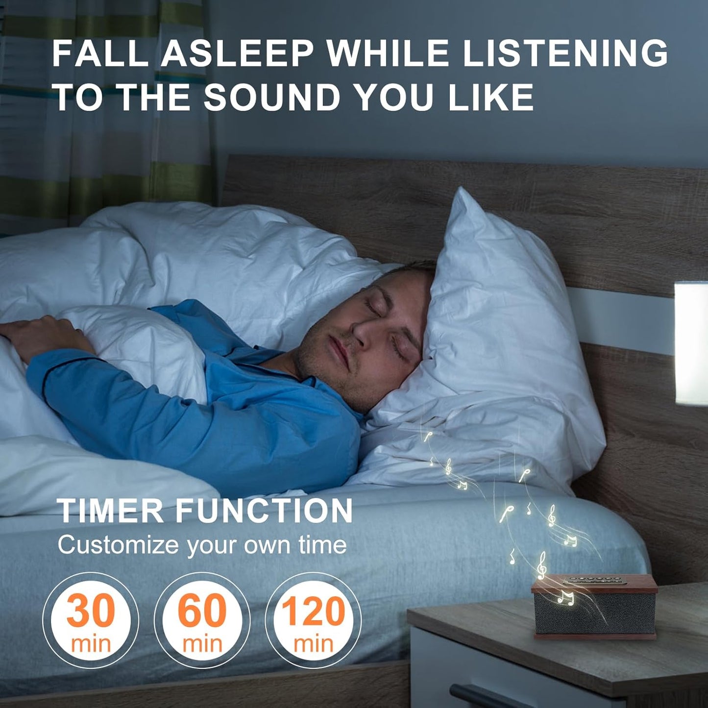 Sound Machine White Noise Machine with 70 Natural Soothing Sounds Sleeping Timer Memory Function 30 Volume Levels Brown Noise Sleep Sounds Machine Powered by USB for Baby Kids Adults,Black