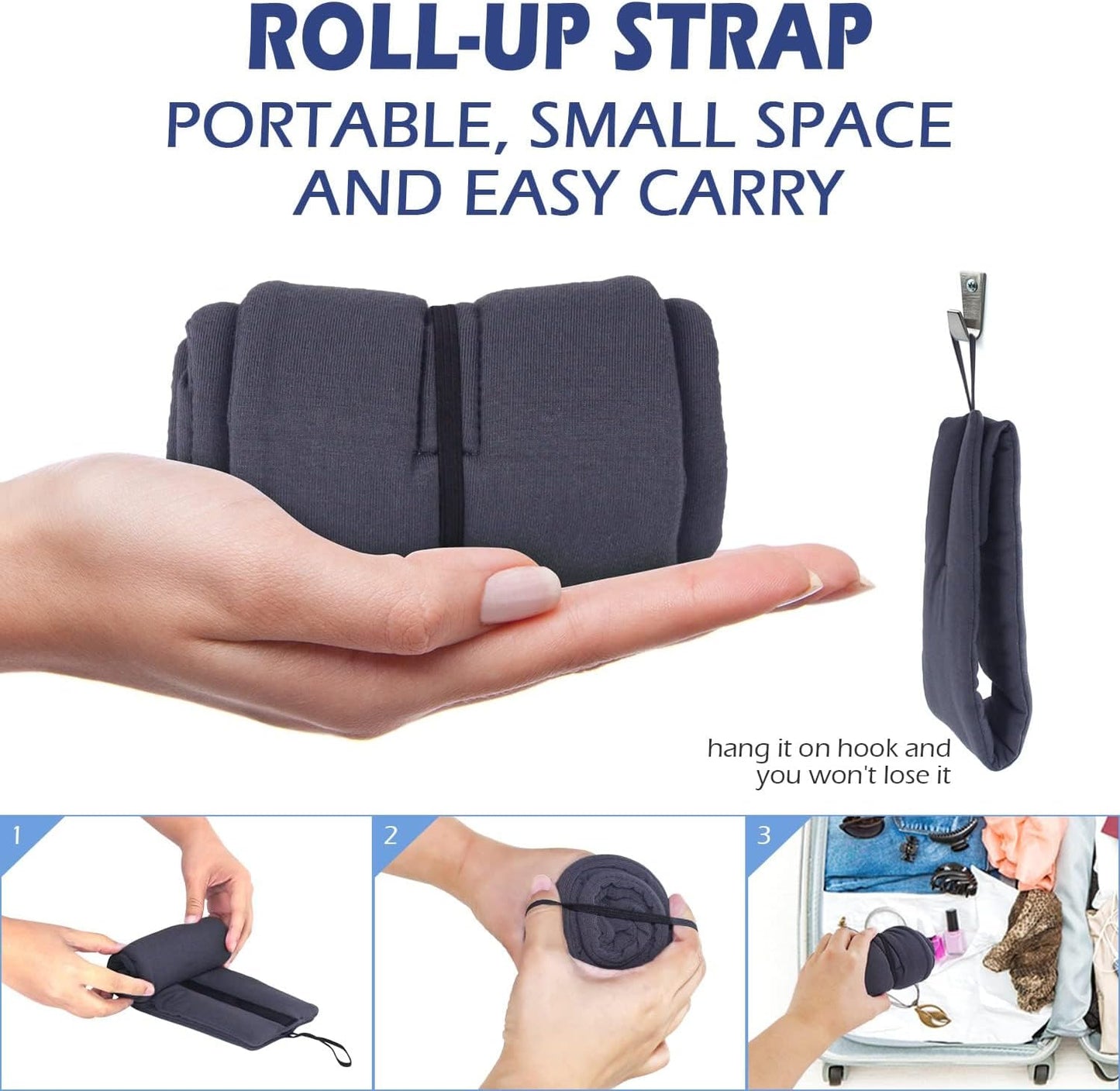 Mavogel Sleep Mask, Modal Material Eye Mask for Sleeping, Ultra Soft Skin Friendly Full Eye Covers for Women Men, Light Blocking Sleeping Mask for Travel Yoga Nap, Fully Adjustable Strap, Dark Grey