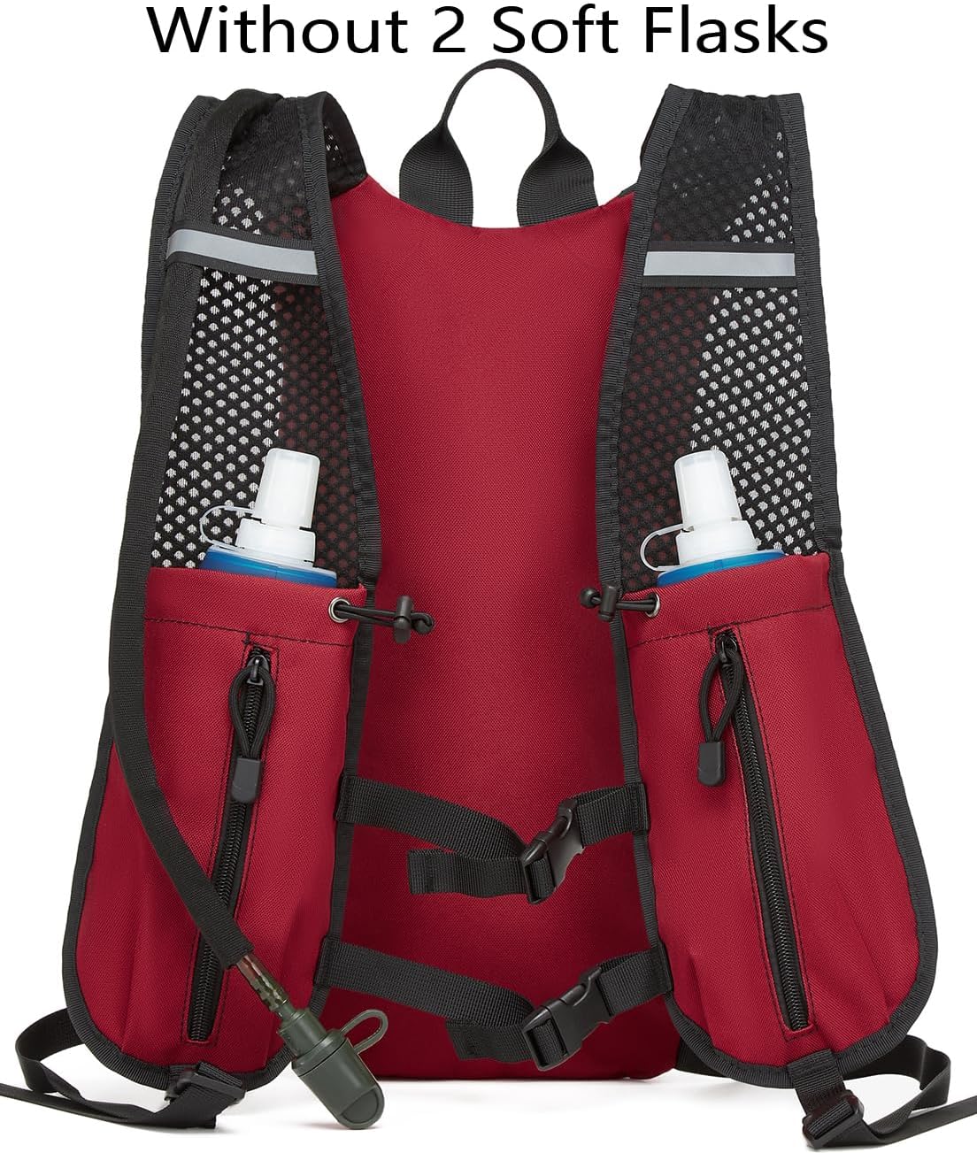 ATBP Running Hydration Vest Pack Thermal Insulation 3L TPU Water Bladder Tactical Backpack Bag for Cycling Hiking Daypack Men & Women