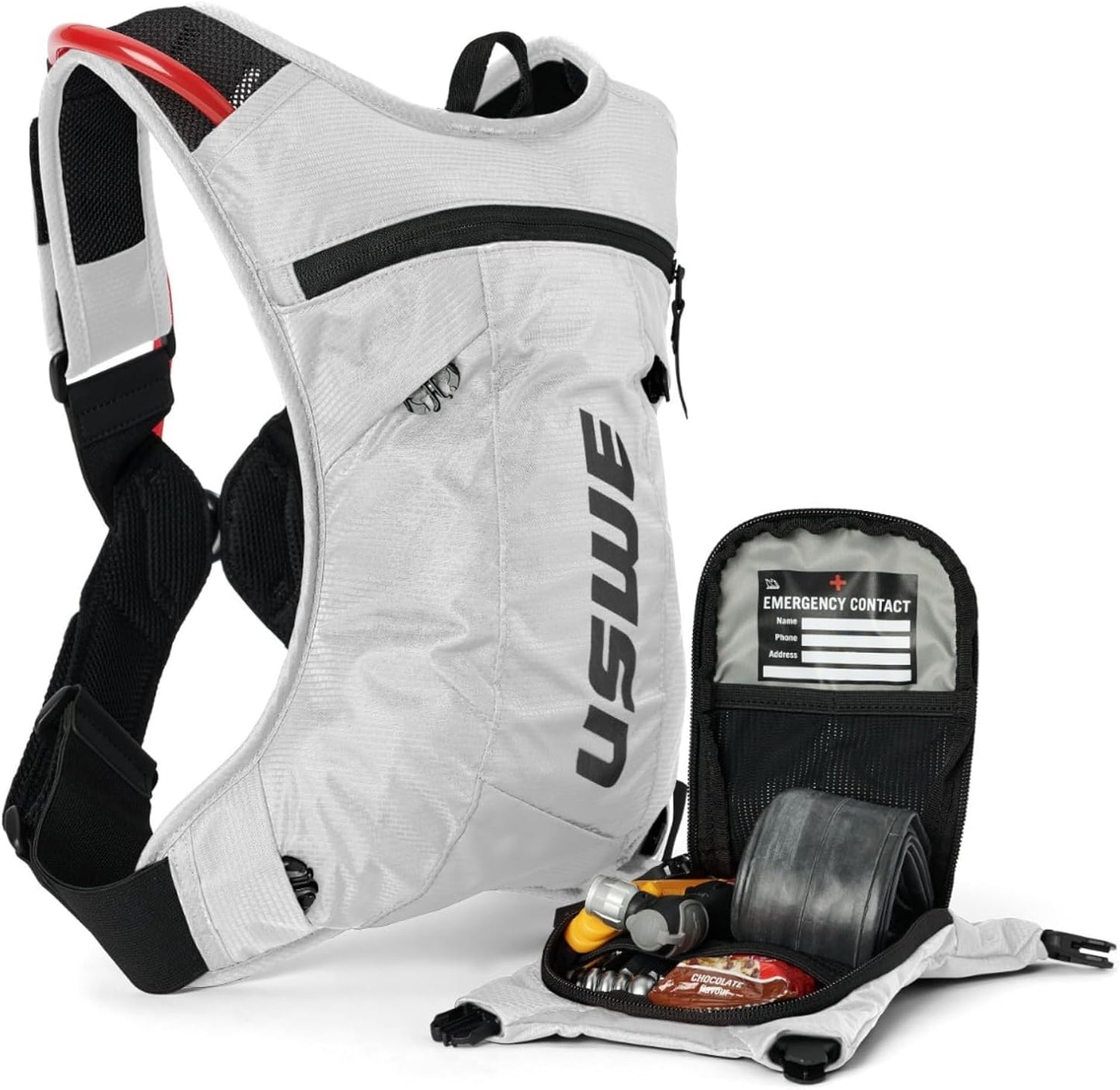 USWE MTB Hydro Hydration Pack with Hydration Bladder - Hydration Backpack for Cycling, Mountain Biking, E-MTB and Gravel Riding, Backpack with Water Bladder