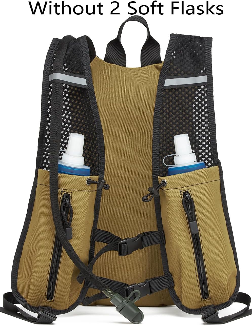 ATBP Running Hydration Vest Pack Thermal Insulation 3L TPU Water Bladder Tactical Backpack Bag for Cycling Hiking Daypack Men & Women