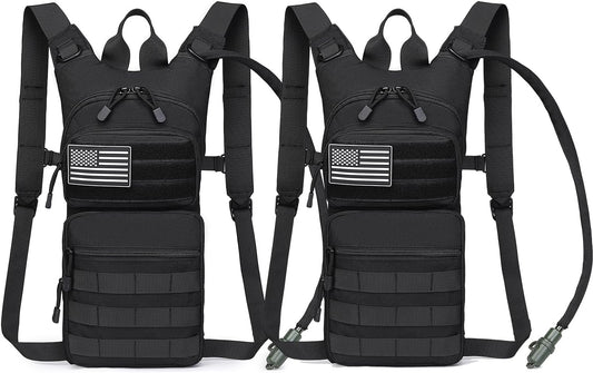 ATBP Insulated Water Hydration Pack Bag with 3L TPU Bladder Tactical Molle Hydration Backpack for Hiking Cycling Running