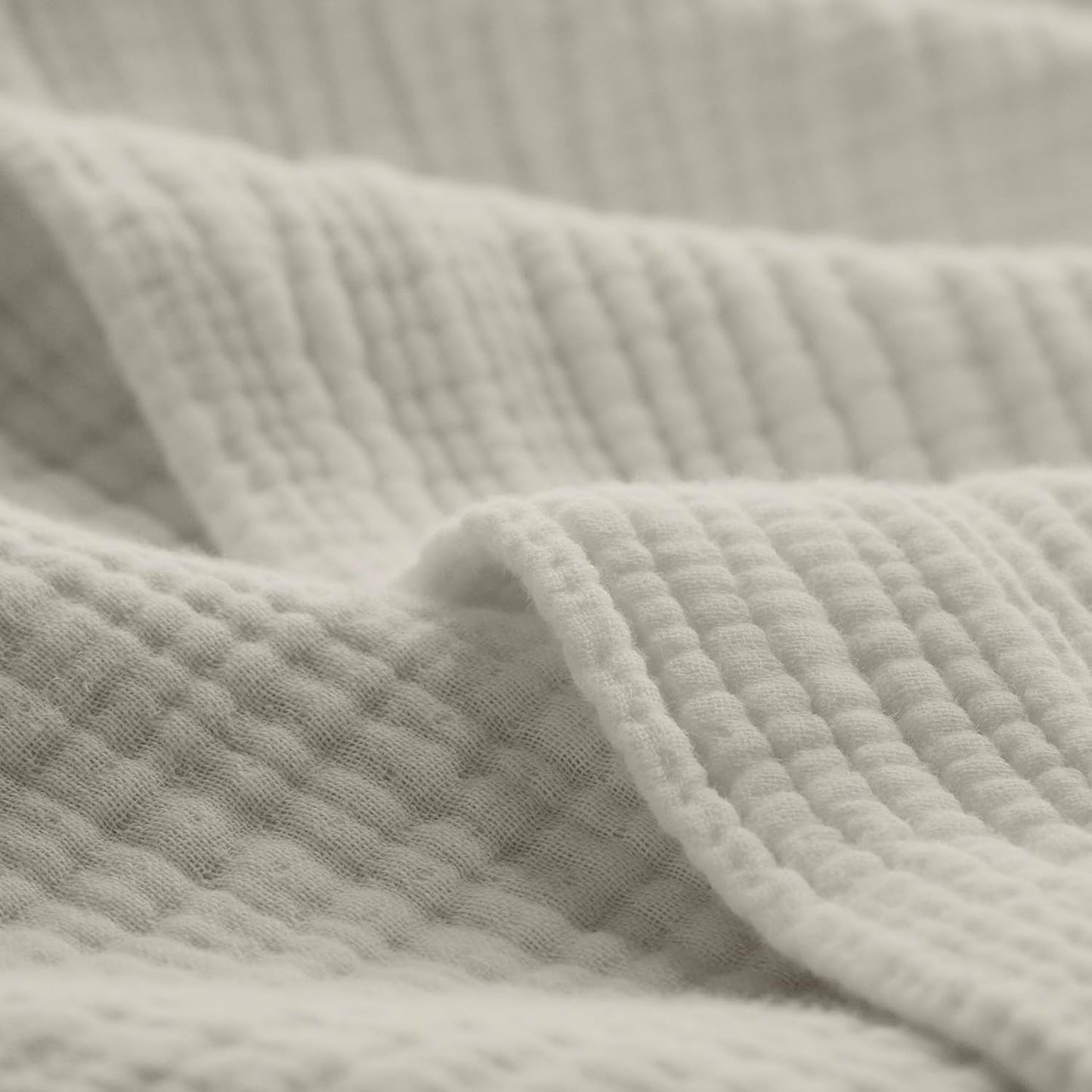 BOLL & BRANCH Dream Bed Blanket - King/Cal King, White - Luxury 100% Organic Cotton - Soft, Lightweight and Breathable - Cloud-Like Touch