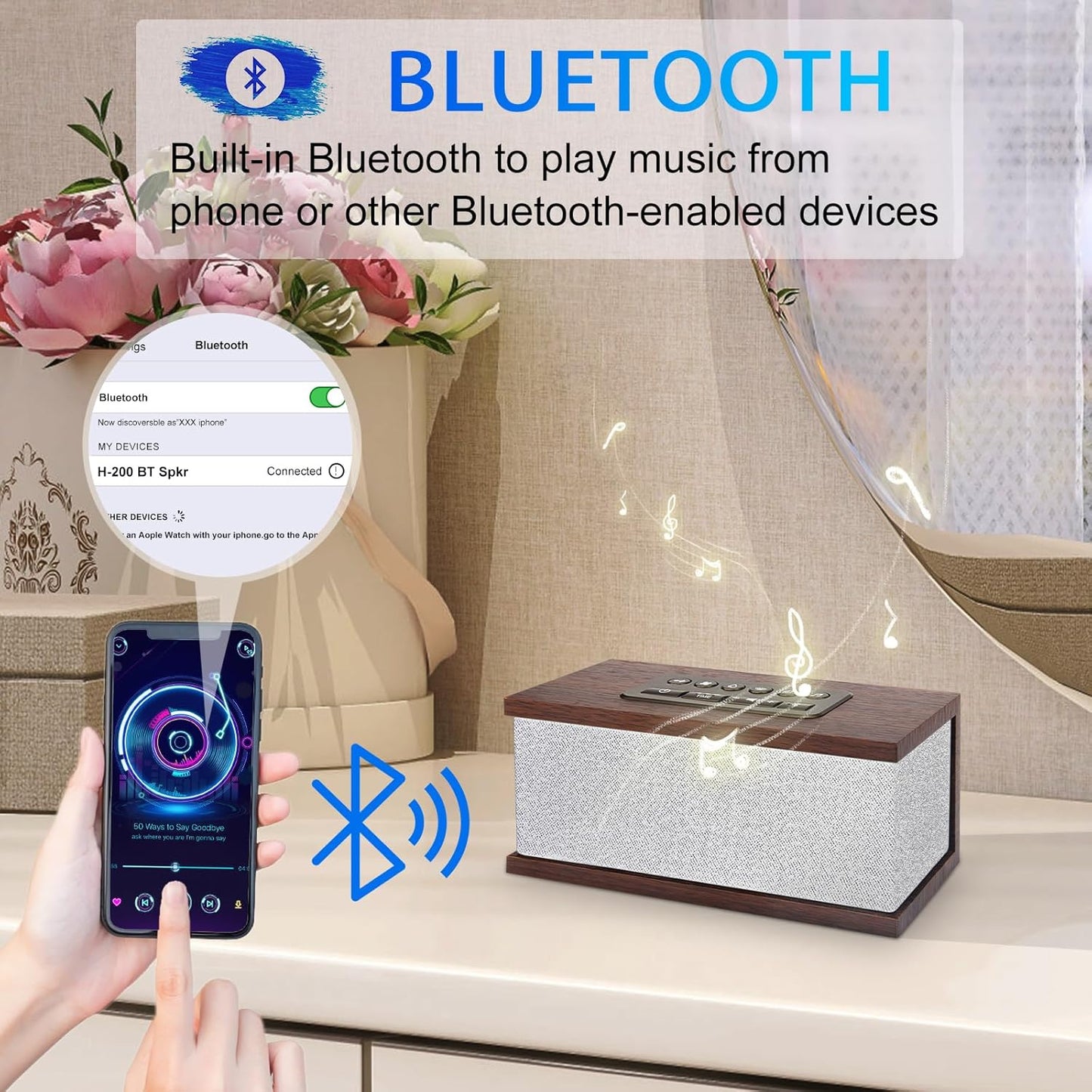 Sound Machine White Noise Machine with 70 Natural Soothing Sounds Sleeping Timer Memory Function 30 Volume Levels Brown Noise Sleep Sounds Machine Powered by USB for Baby Kids Adults,White