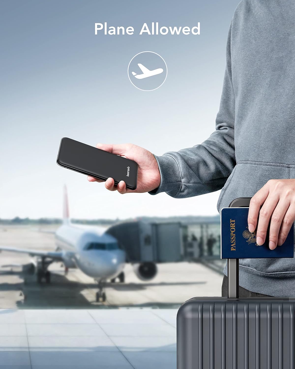 Charmast 26800mAh Slim Portable Charger Power Bank, 15W Fast Charging Battery Pack, Travel Essentials Compatible with iPhone 16/16 Pro/16 Pro Max, iPhone15/14/13/12 Series, iPad, Samsung etc