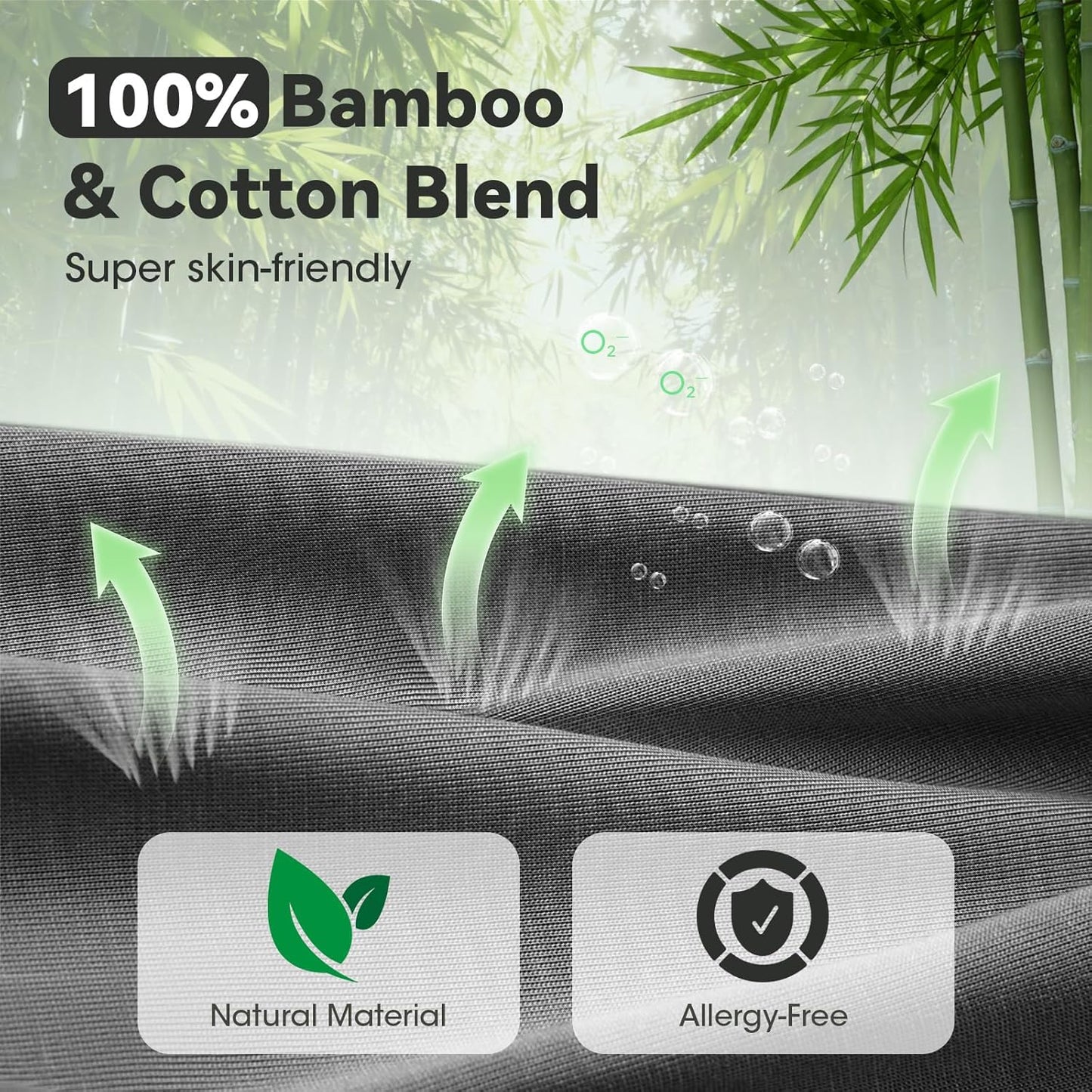 3D Bamboo Cotton Sleep Mask with Bluetooth 5.4 Headphone, Music Wireless Bluetooth Blackout Eye Mask for Side Sleepers, Earphones HD Speaker Microphone for Travel, Gifts for Women Men, Black