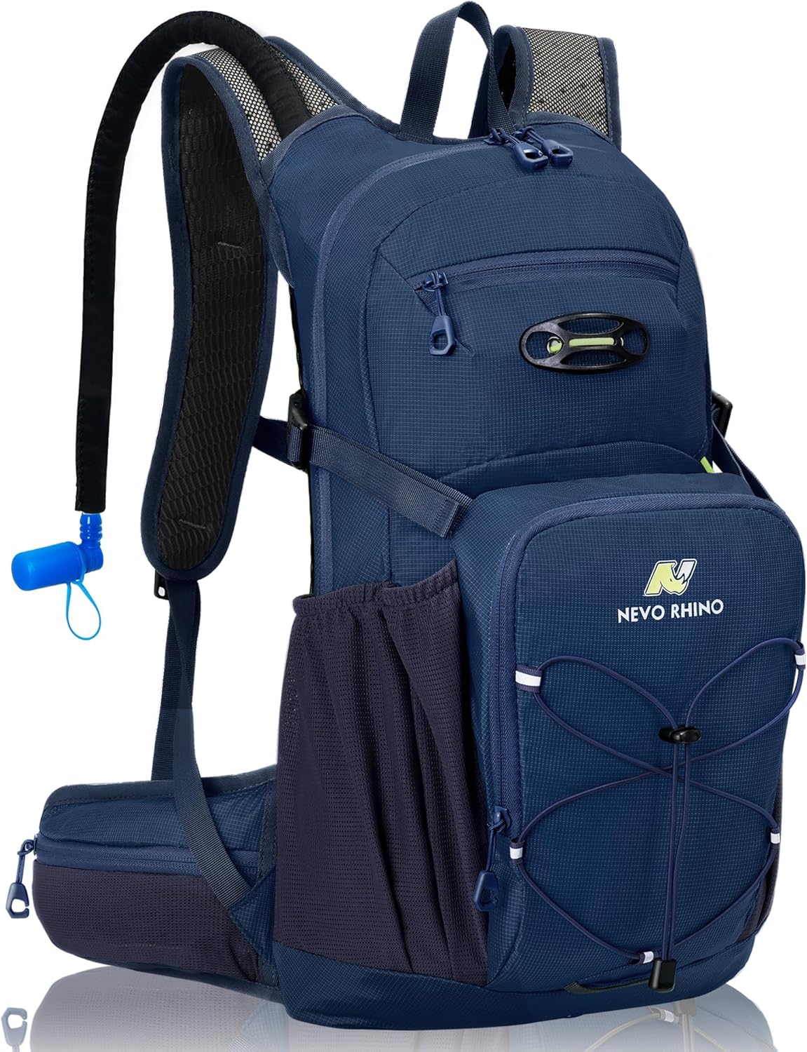 N NEVO RHINO Hydration Backpack, 18L Multipurpose Hiking Backpack with 3L Water Bladder, Water Backpack Insulated Hydration Pack Ideal for Hiking and Cycling