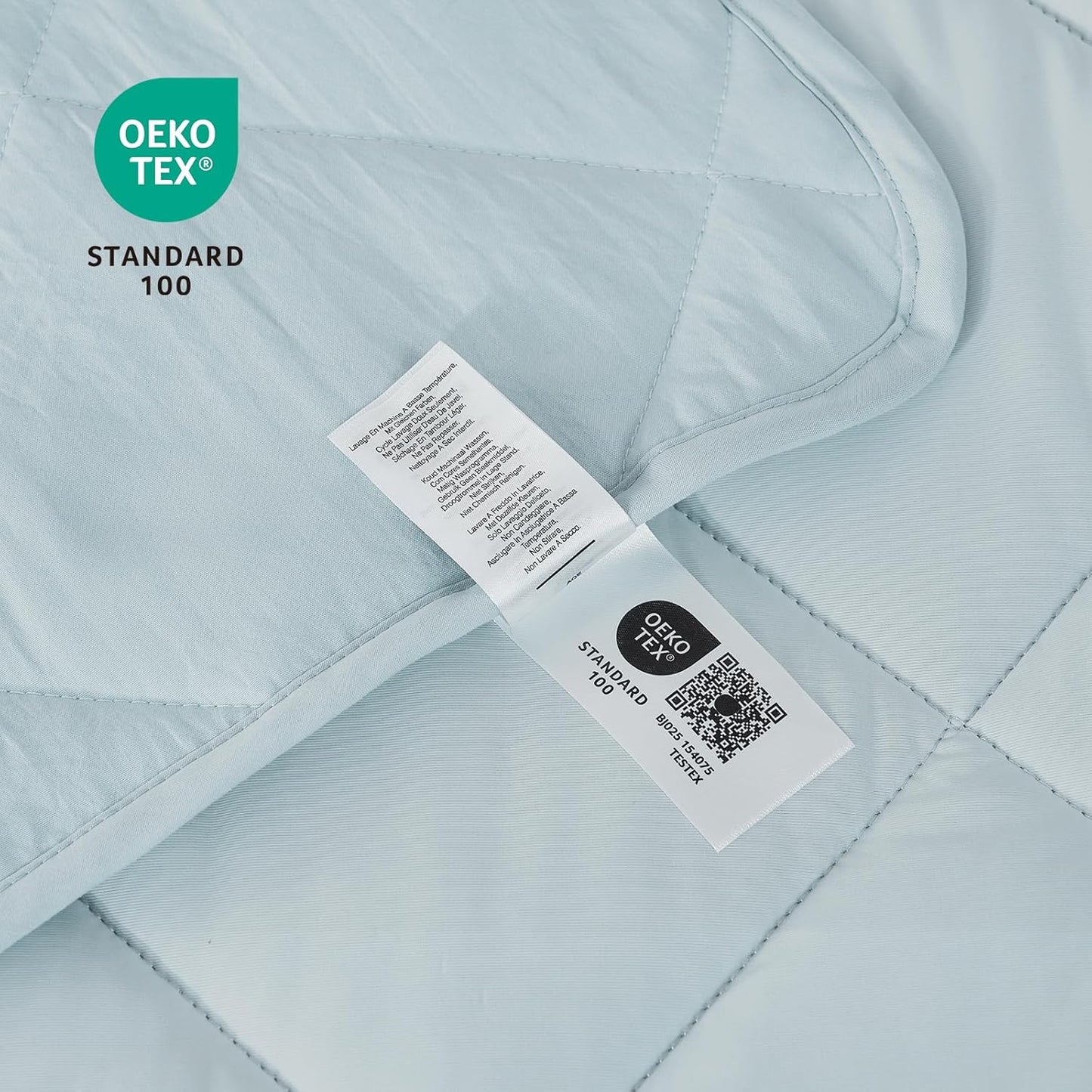 Cozy Bliss Cooling Throw Blanket for Hot Sleepers, Q-Max 0.4 Cooling Comfort 50x70, Cold Blankets for Night Sweats Sleeping, Ultra-Cool Lightweight Breathable Summer Blanket for Bed Travel