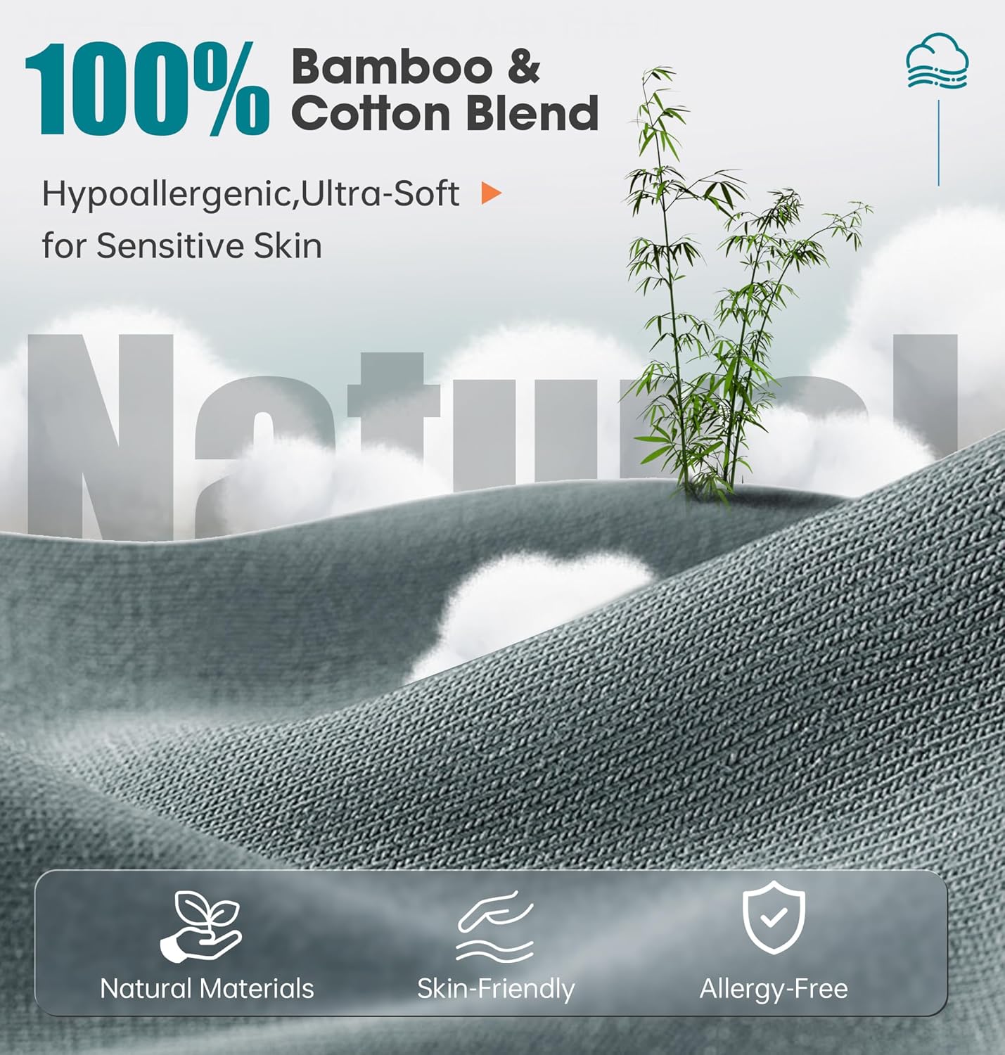 Sleep Mask with Headphones Bluetooth 5.4，LC-dolida 2025 New 3D Bluetooth Sleep Mask Headphones with Soft Bamboo Cotton for Side Sleepers Women Men, Sustainable Luxury for Better Sleep