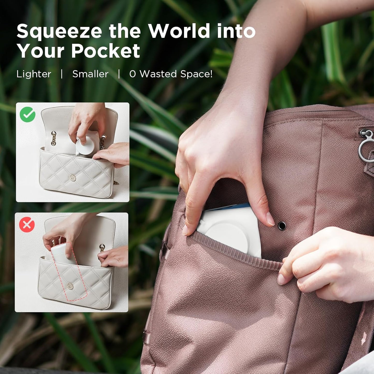 POMKAKA Collapsible Water Bottles 24.3oz(720ml), 2nd Generation Leakproof BPA-Free Travel Water Bottle,Lightweight Reusable Water bottle for Travel Cycling Gym Camping Sports,Blue