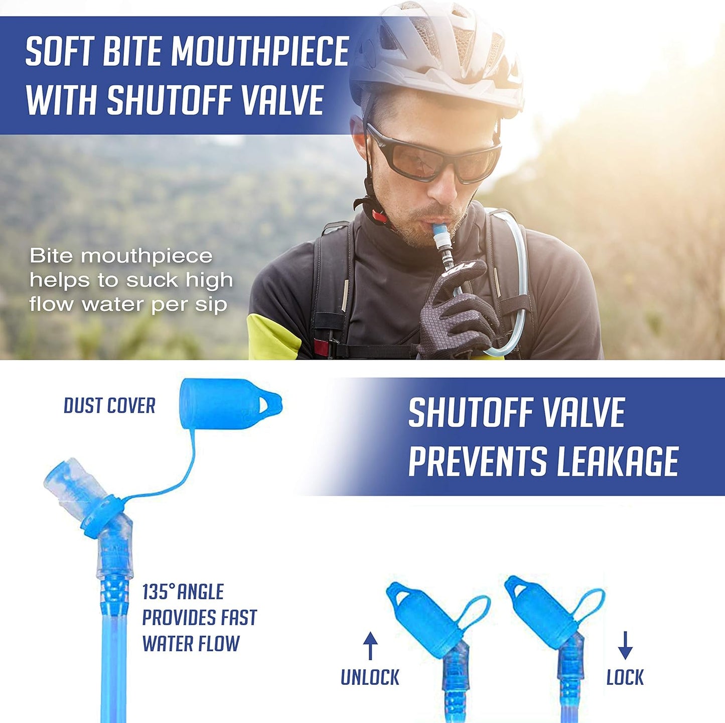 Sojourner Hydration Pack, Hydration Backpack - Water Backpack with 2l Hydration Bladder, Festival Essential - Rave Hydration Pack Hydropack Hydro for Hiking, Running, Biking, Festival Gear