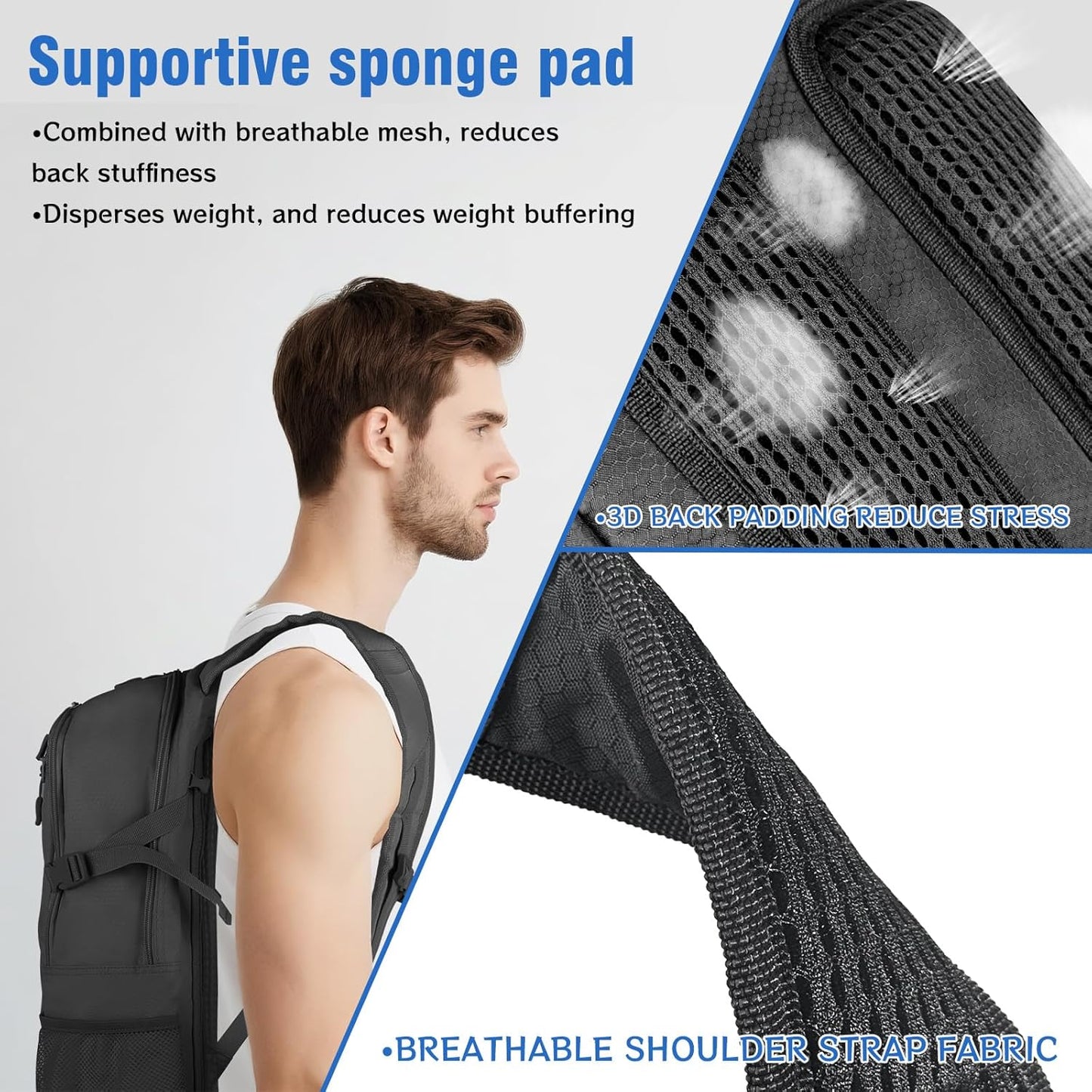 Zavothy 18L Hydration Backpack with 3L Water Bladder – Waterproof Hiking Pack with Insulated Bladder Compartment, Hidden Helmet Holder & Rain Cover – for Running, Cycling, and Camping