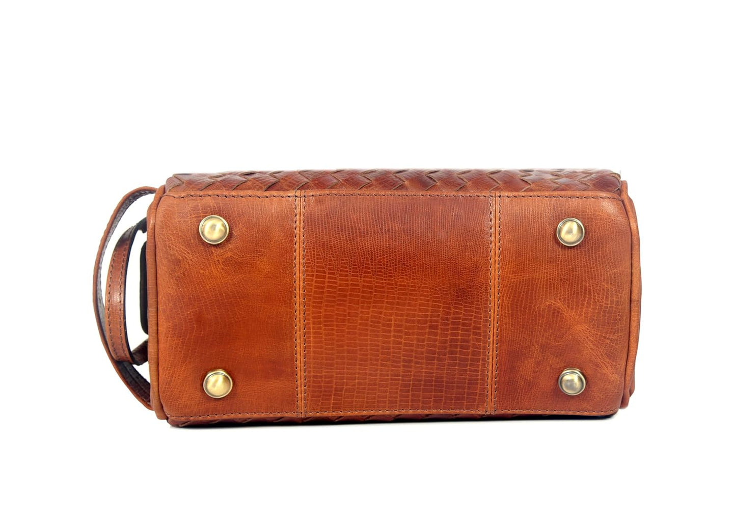 10" Premium Leather Toiletry Travel Pouch With Waterproof Lining | King-Size Handcrafted Vintage Dopp - Kit Gift for Father's Day By Aaron Leather Goods