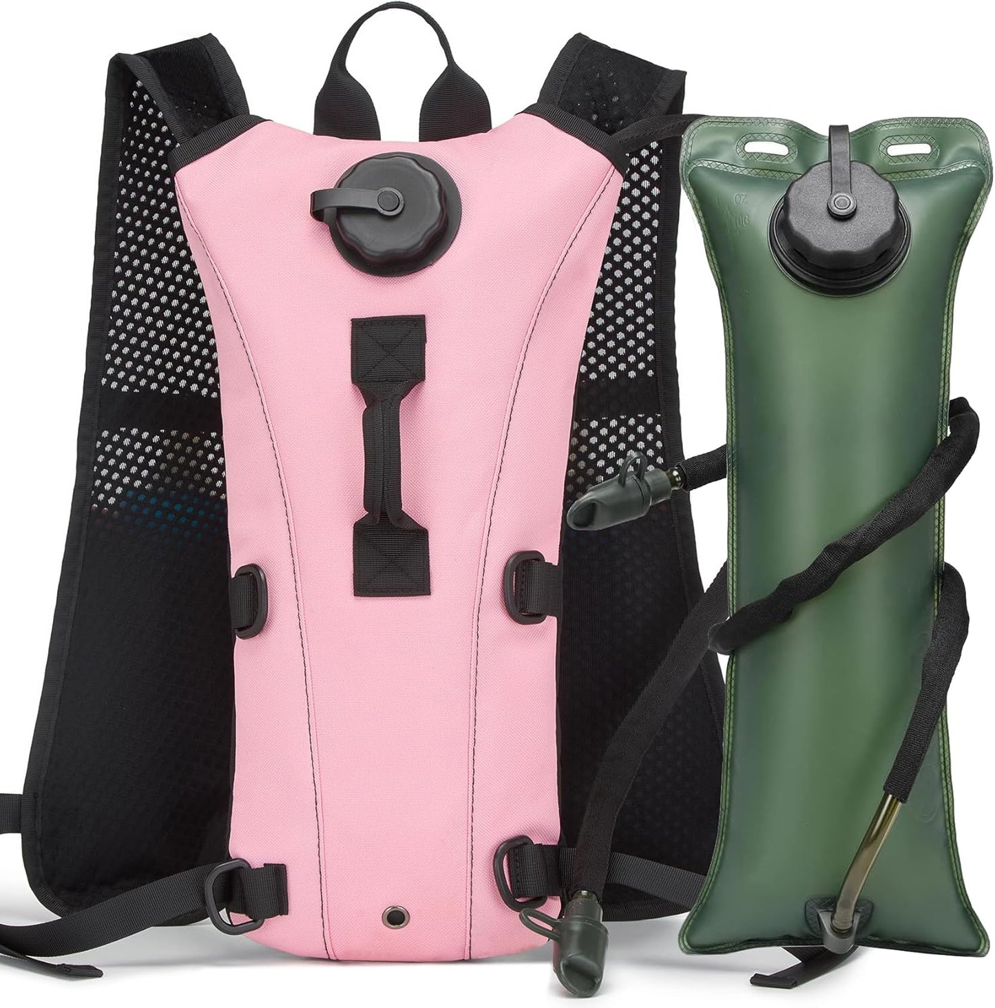 ATBP Running Hydration Vest Pack Tactical 3L Water Bladder Backpack Bag for Cycling Marathon Hiking Daypack Men & Women