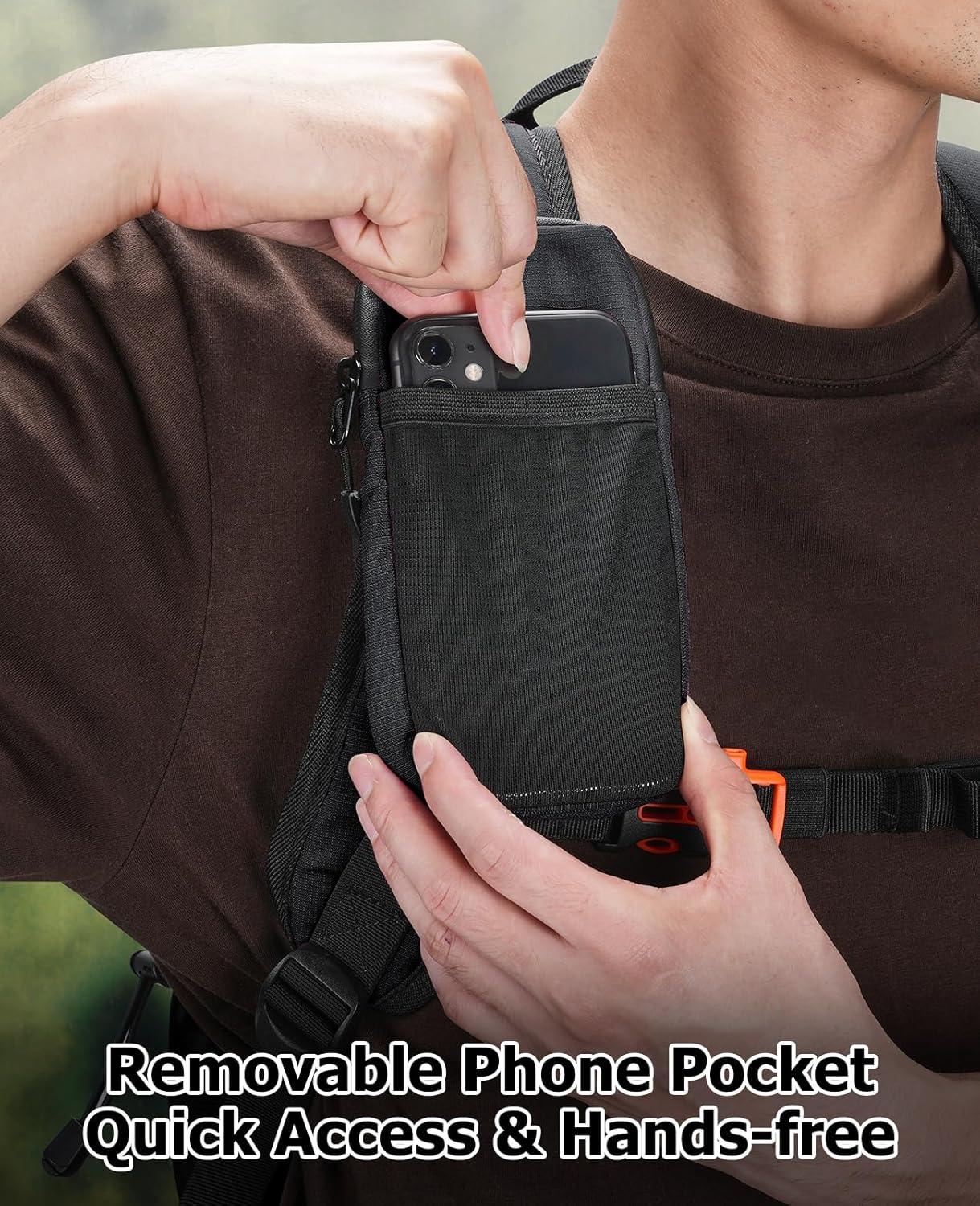 NOOLA Hydration Backpack with 3L Water Bladder, 22L Water Backpack for Hiking Cycling Running Biking, Lightweight Hiking Pack