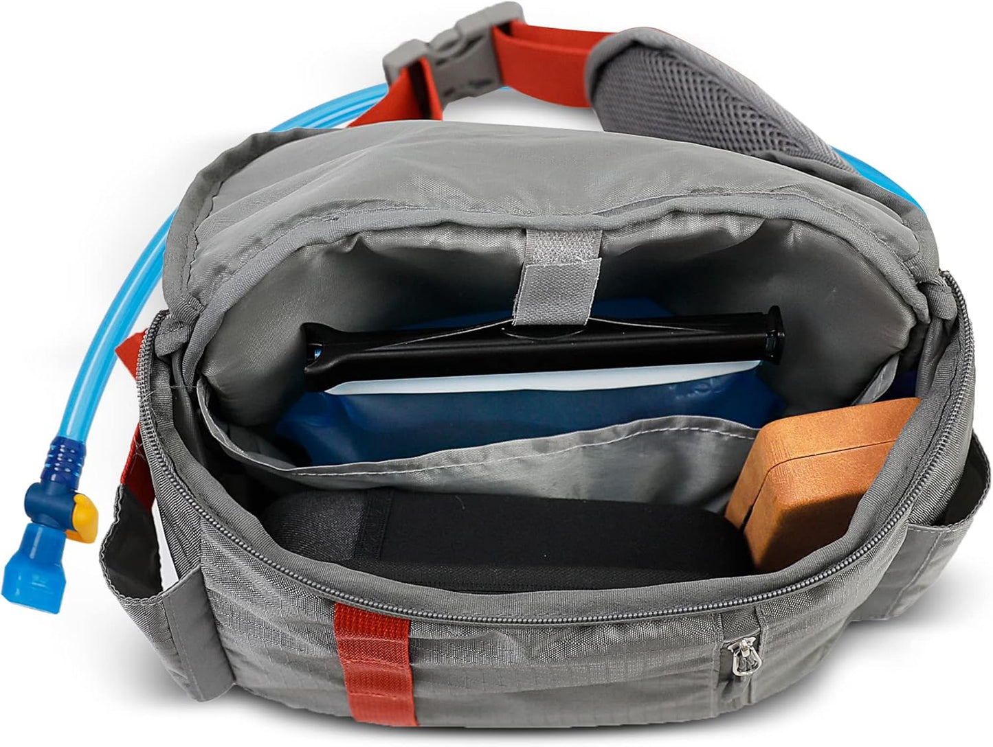 Reflective Hydration Backpack, Hydration Pack - Water Backpack with 2L/3L Hydration Bladder, Essential for Festivals - Rave Hydration Pack for Hiking, Running, Cycling, and Festivals