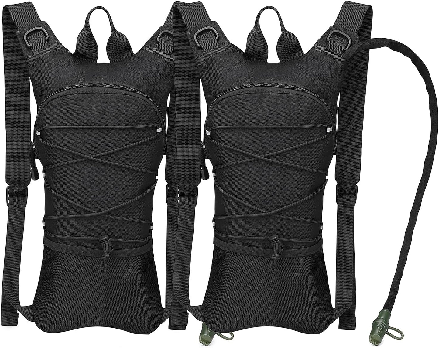 ATBP Running Hydration Vest Pack Thermal Insulation 3L TPU Water Bladder Tactical Backpack Bag for Cycling Hiking Daypack Men & Women