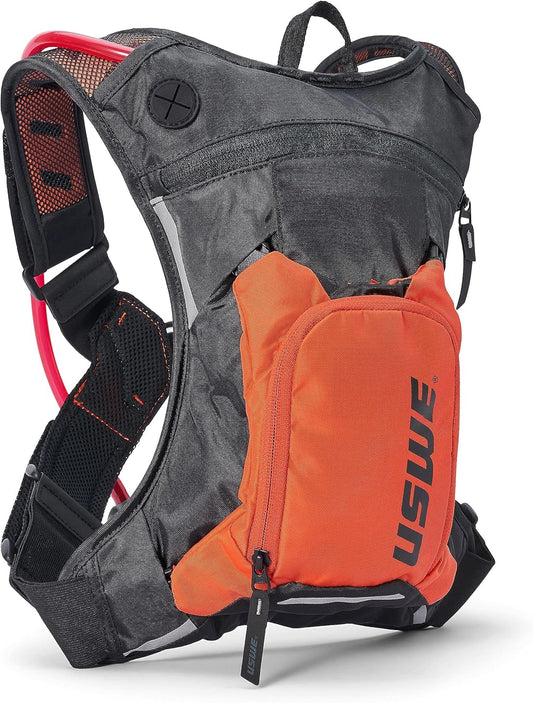 USWE Outlander Hydration Pack with Water Bladder, Hydration Backpack - Backpack for Cycling, MTB, Trail Running & More