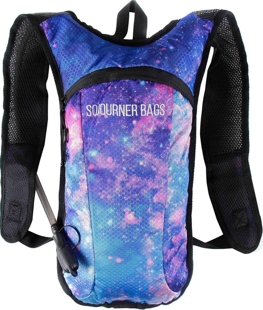 Sojourner Rave Hydration Pack - Hydration Backpack - Hydropack with 2L Bladder - Water Backpack for Festivals, Hiking, Running, Biking and More